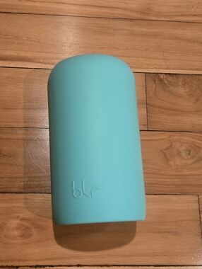 bkr Silicone Sleeve Bottle Cover in Aqua